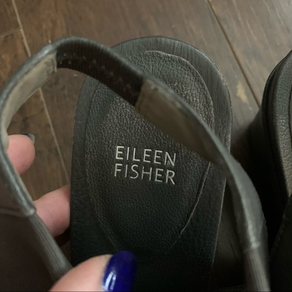 Eileen Fisher | Wedge Sandals - Picture 6 of 8
